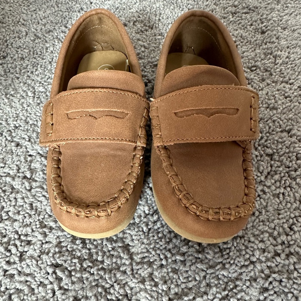 Toddler Boys' Cat & Jack Shoes Abbott And Slip On - brown size 8c